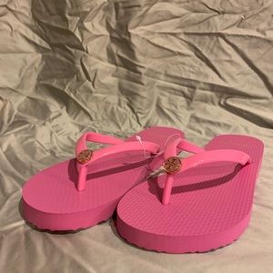 Tory Burch Thin Flip Flop, Magnolia Rose (7)